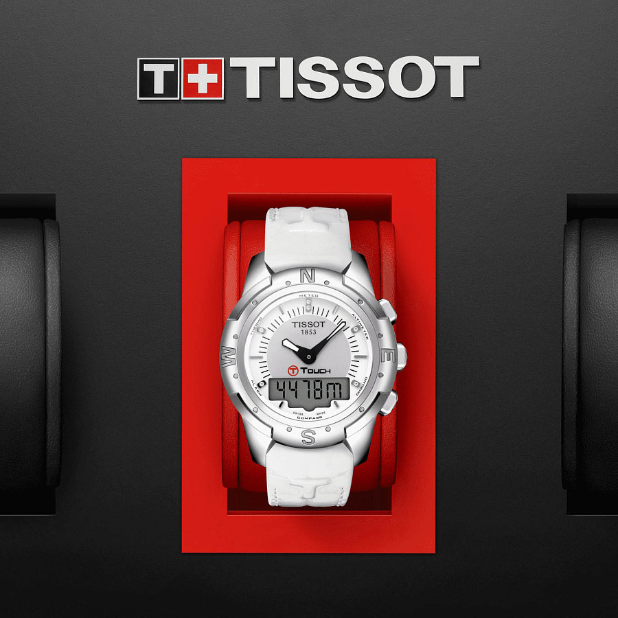 Часы Tissot T-Touch II Titanium Lady T047.220.46.086.00 — титан металл, Швейцария