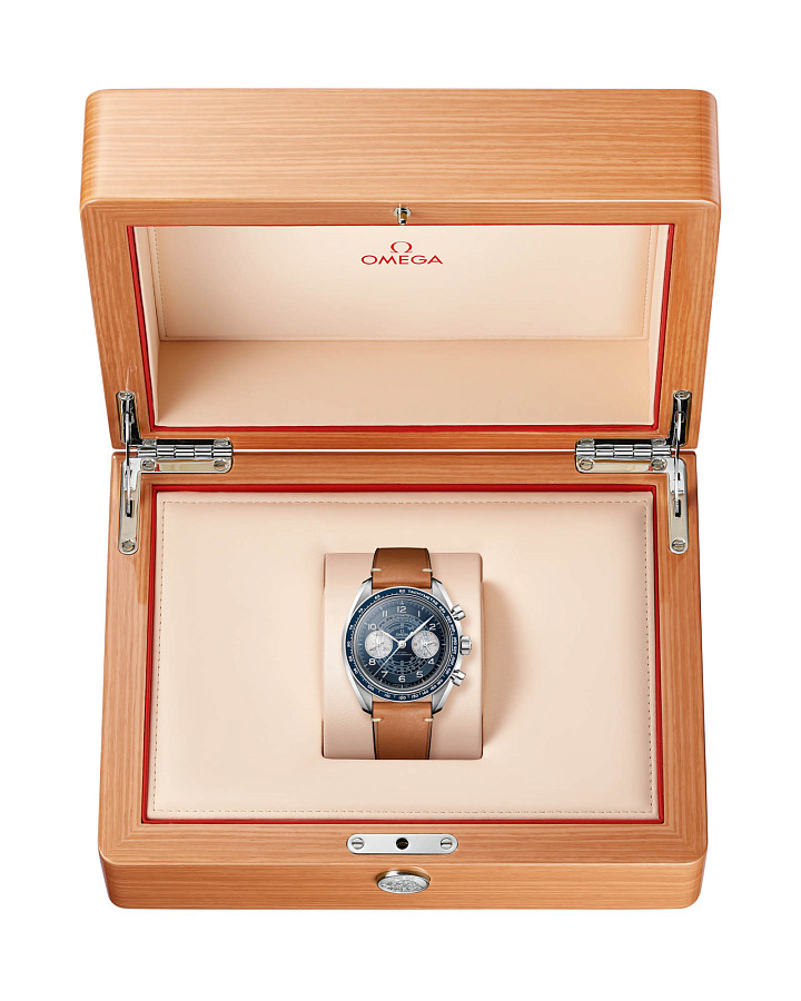 Часы Omega Speedmaster Chronoscope 329.32.43.51.03.001 — сталь металл, Швейцария
