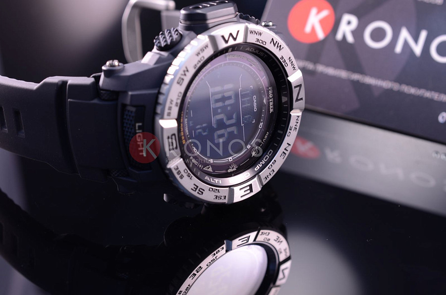 Часы Casio Pro Trek PRW-3510-1E — электронные, пластик