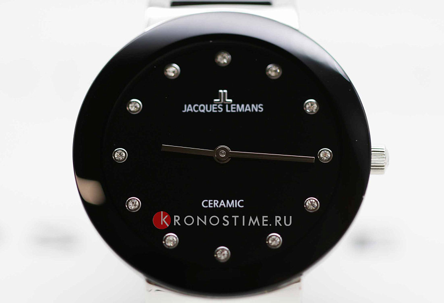 Часы Jacques Lemans High Tech Ceramic 42-7G — женские, черный