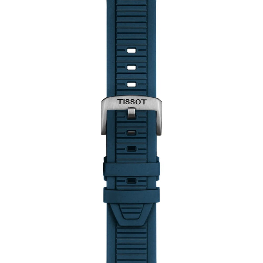Часы Tissot T-Race 45 mm T141.417.27.041.00 — синий, сталь металл