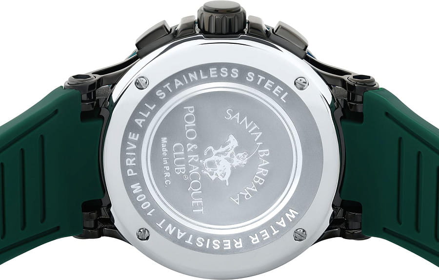 Часы Santa Barbara Polo & Racquet Club Prive SB.5.10004-1 — металл сталь, США