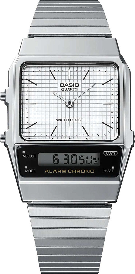 Часы Casio Vintage AQ-800E-7ADF (AQ-800E-7A) — нержавеющая сталь, мужские