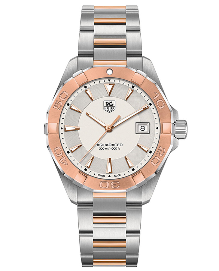 Часы TAG Heuer Aquaracer WAY1150.BD0911 — мужские, серебристый