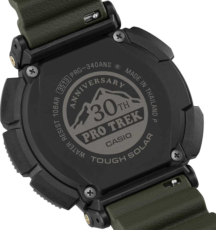Часы Casio Pro Trek PRG-340ANS-3 — Япония, кварцевые