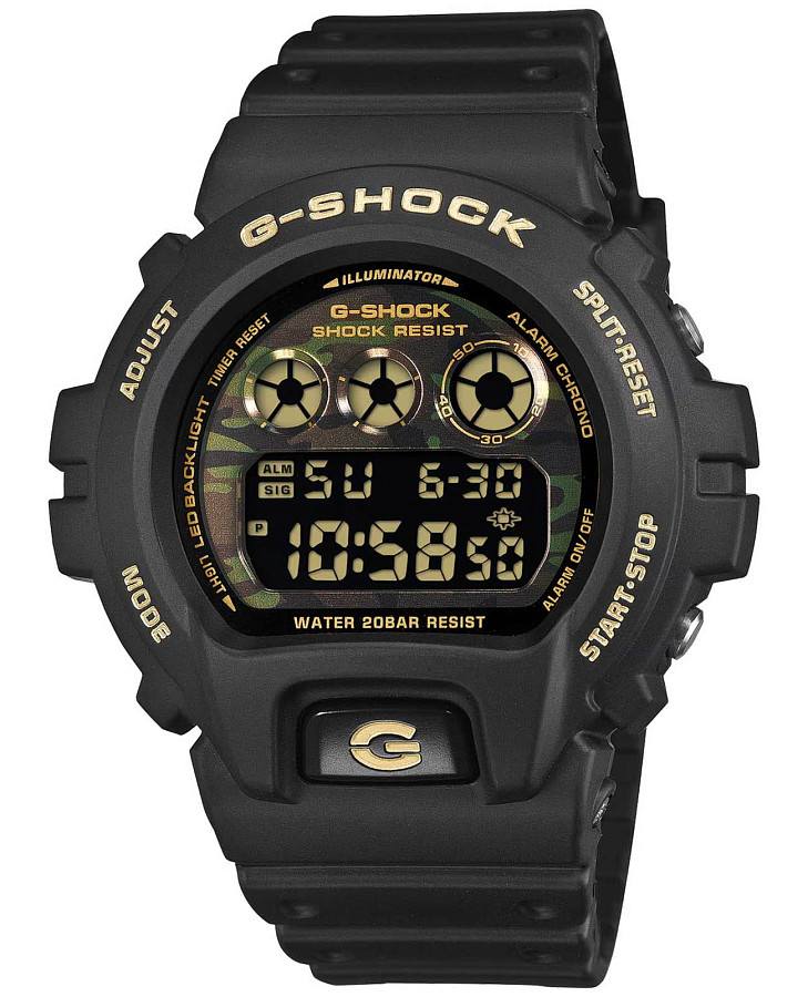 Часы Casio G-Shock DW-6900CF-1 — мужские, цветной