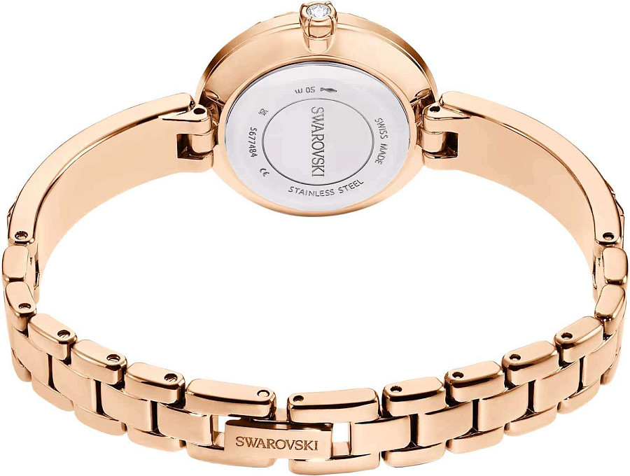 Часы Swarovski Matrix Bangle 5677484 — женские, нержавеющая сталь с pvd-покрытием
