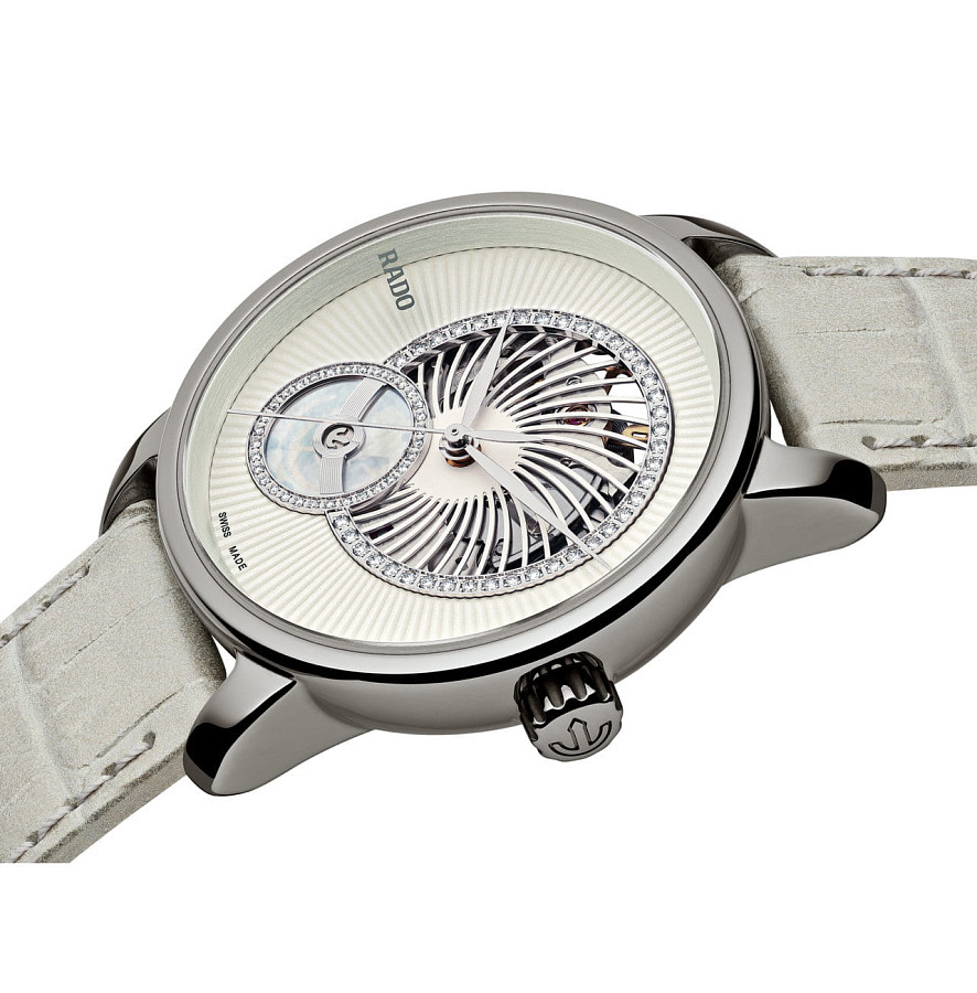 Часы Rado Diamaster Automatic Open Heart R14056935 — керамика, Швейцария