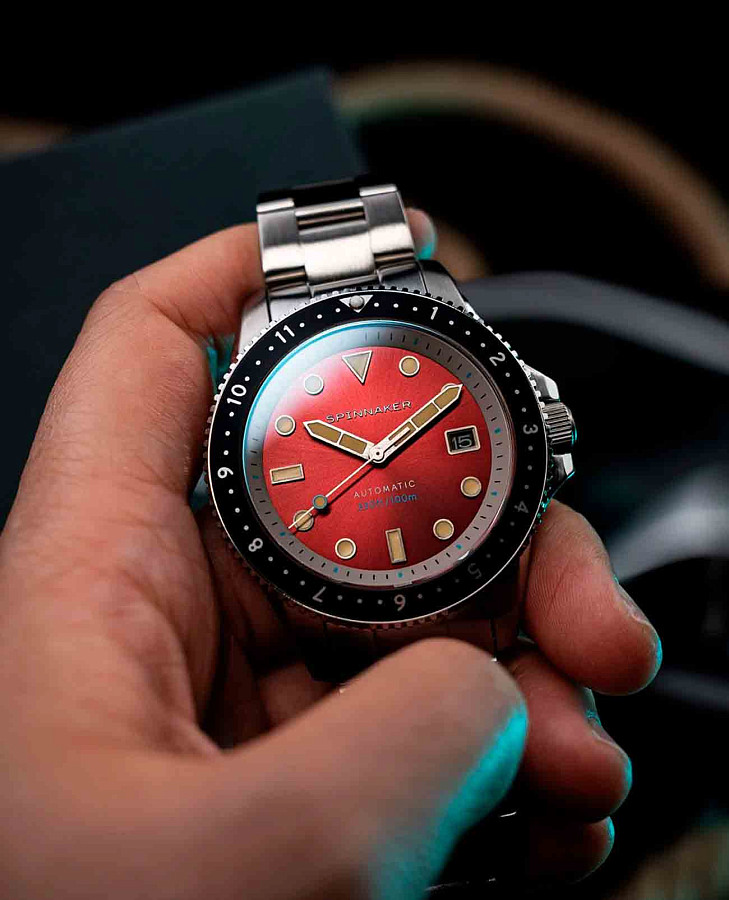 Часы Spinnaker Croft SP-5136-44 — сталь металл, Англия