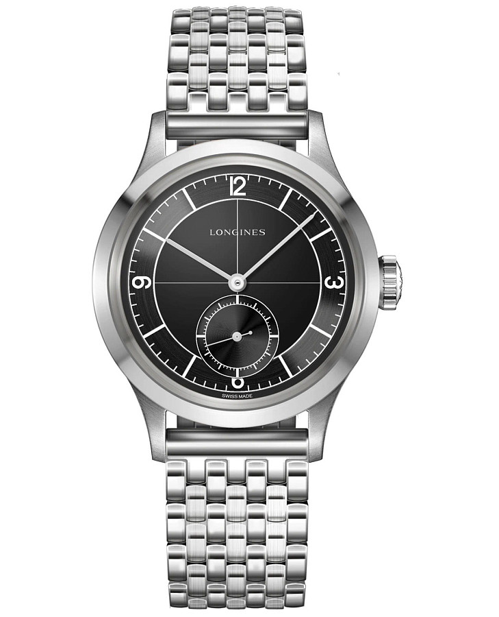 Часы Longines Heritage Classic L2.828.4.53.6 — мужские, черный