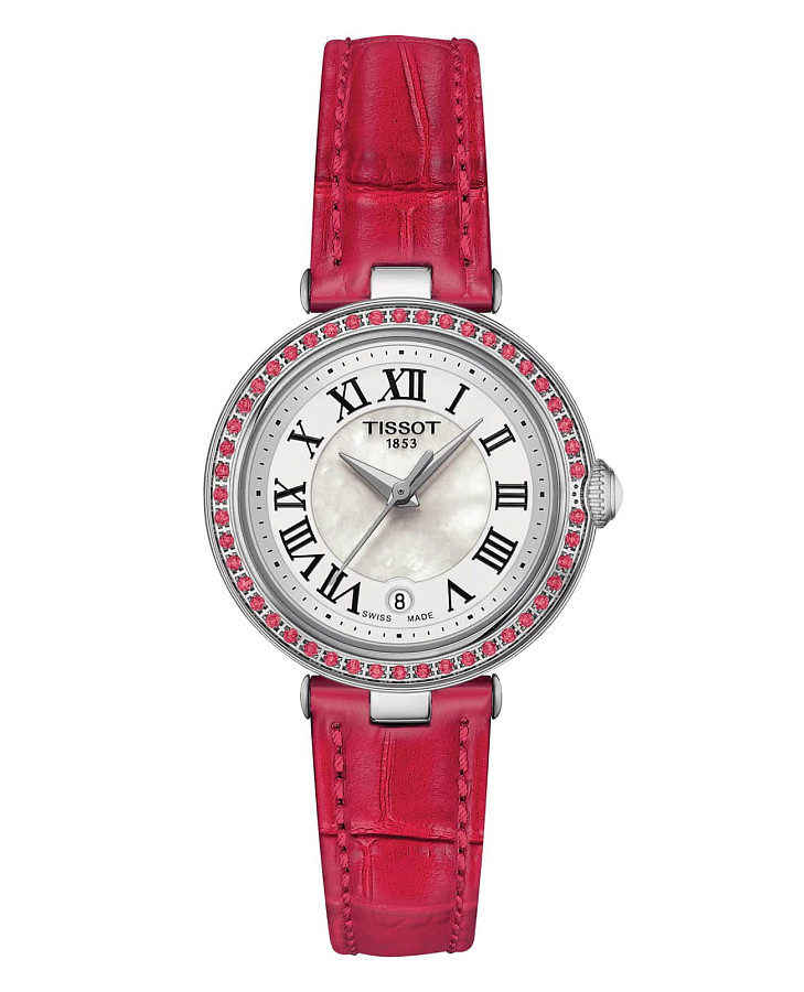 Часы Tissot Bellissima Small Lady T126.010.66.113.00 — женские, серебристый
