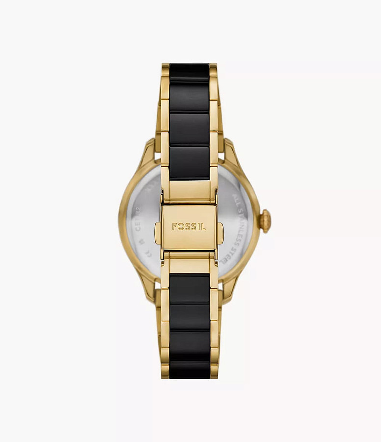 Часы Fossil CE1132 — кварцевые, металл сталь
