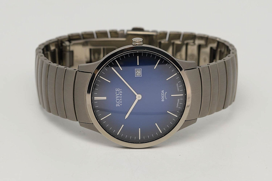 Часы Boccia Titanium Circle-Oval 3645-03 — титан, Германия