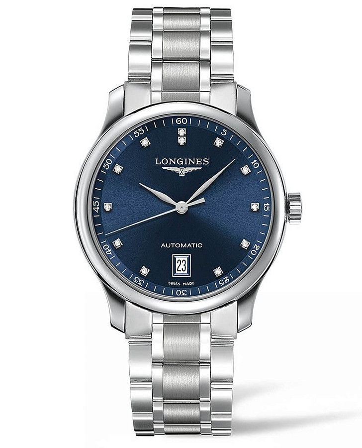 Часы Longines Master Collection L2.628.4.97.6 — мужские, синий