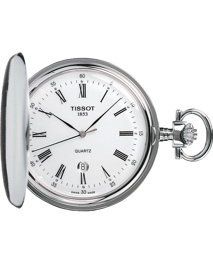 Часы Tissot Savonnette T83.6.553.13 — мужские, белый