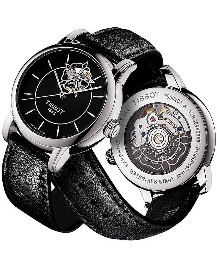 Часы Tissot Lady Heart Powermatic 80 T050.207.17.051.04 — металл сталь, Швейцария