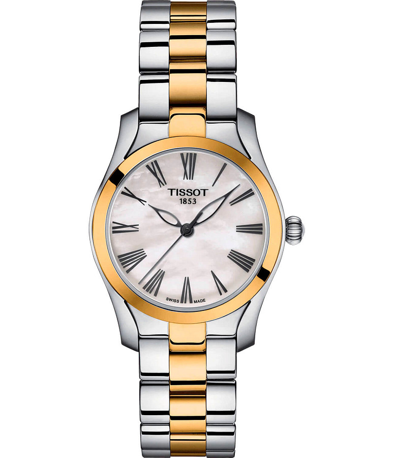 Часы Tissot T-Wave T112.210.22.113.00 — женские, перламутровый