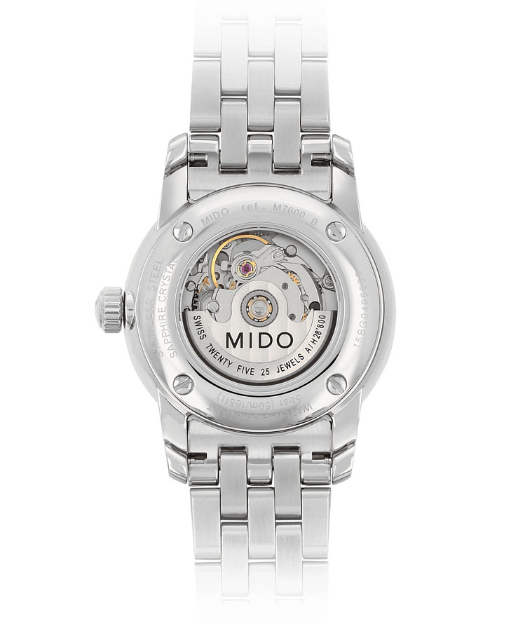 Часы Mido Baroncelli Lady M7600.4.26.1 — механические, сталь металл
