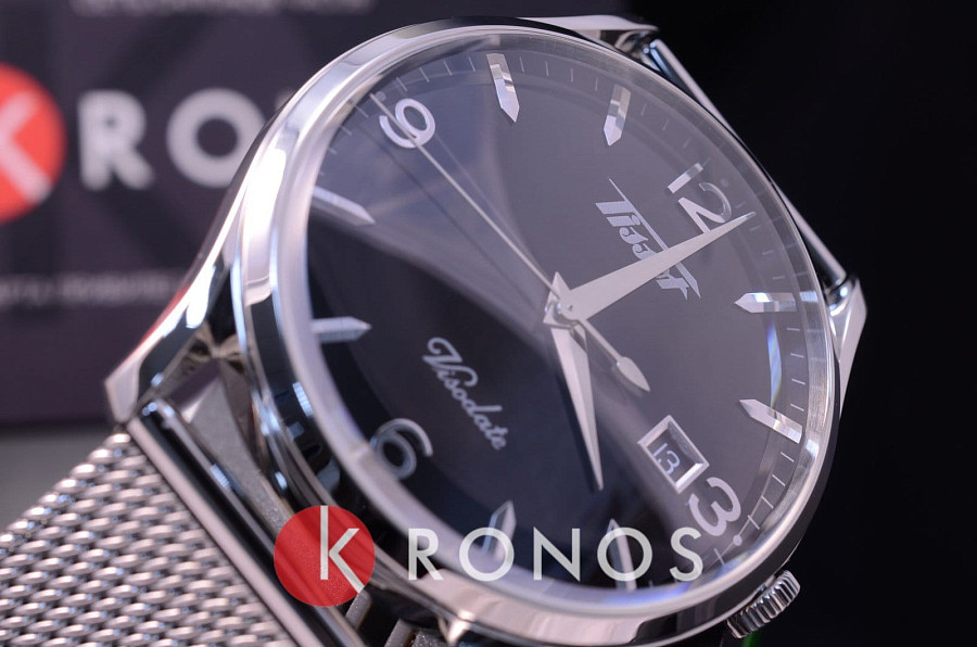 Часы Tissot Heritage Visodate T118.410.11.057.00 — нержавеющая сталь, мужские