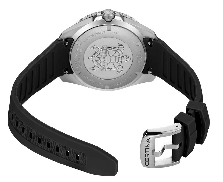 Часы Certina DS-X GMT C047.452.17.081.01 — резина, мужские