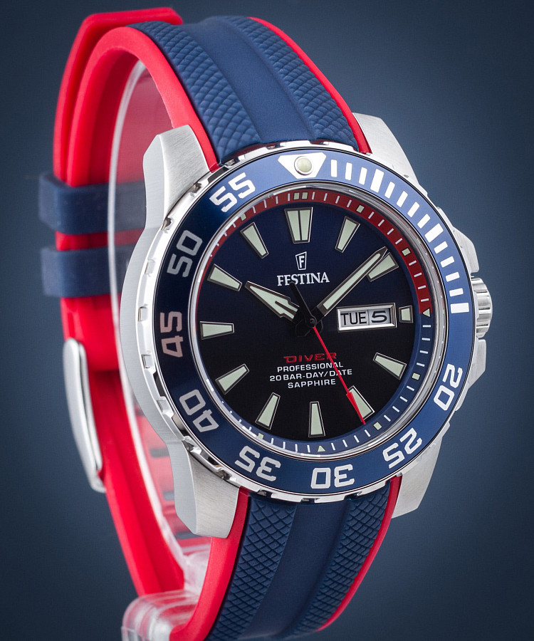 Часы Festina The Originals F20662/1 — кварцевые, сталь металл