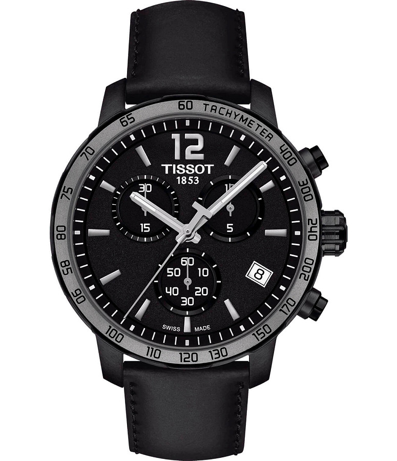 Часы Tissot T-Sport Quickster T095.417.36.057.02 — мужские, черный