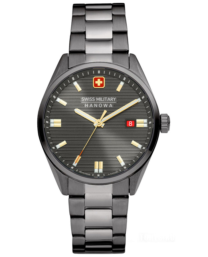 Часы Swiss Military Hanowa Afterburn SMWGH2200141 — мужские, черный