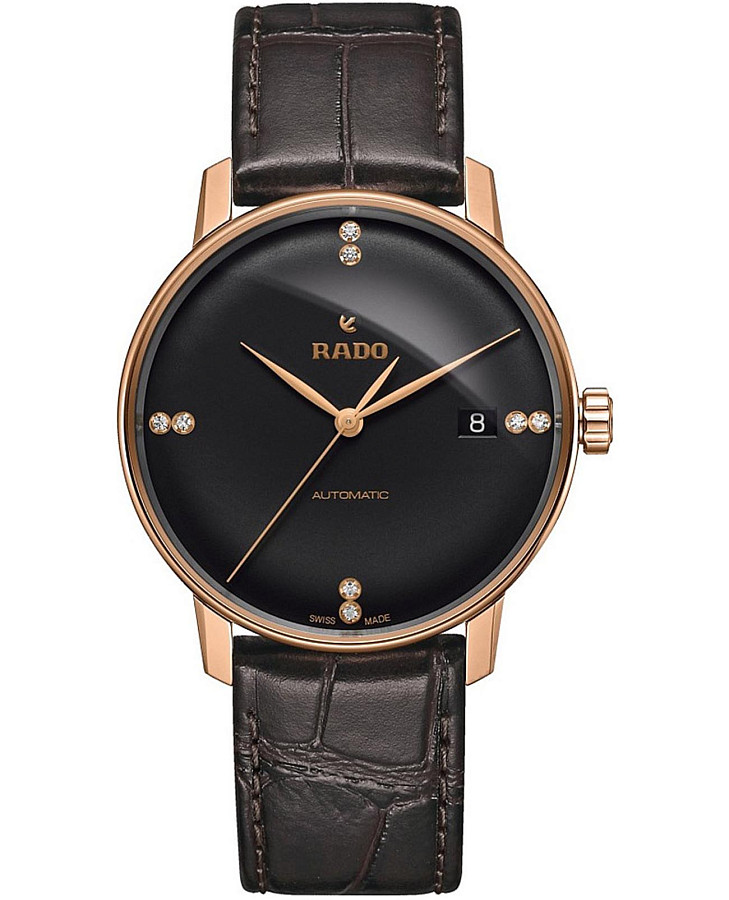 Часы Rado Coupole Classic Automatic Diamonds R22861755 — мужские, черный