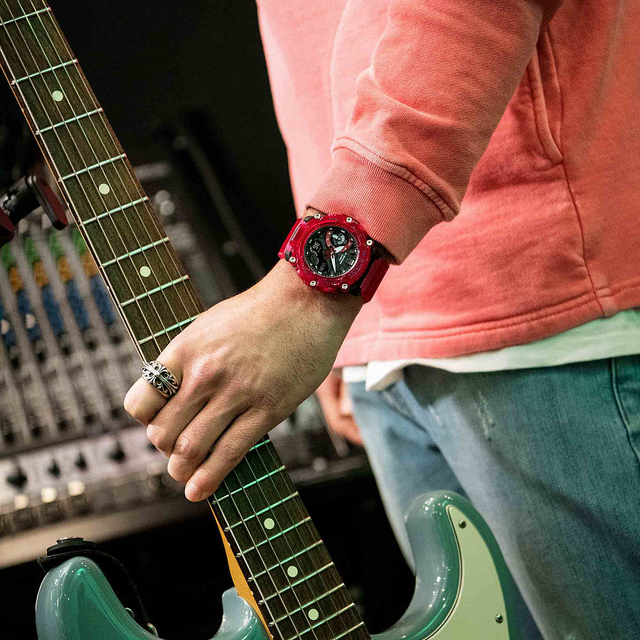 Часы Casio G-Shock GA-2200SKL-4ADR (GA-2200SKL-4A) — пластик, Япония