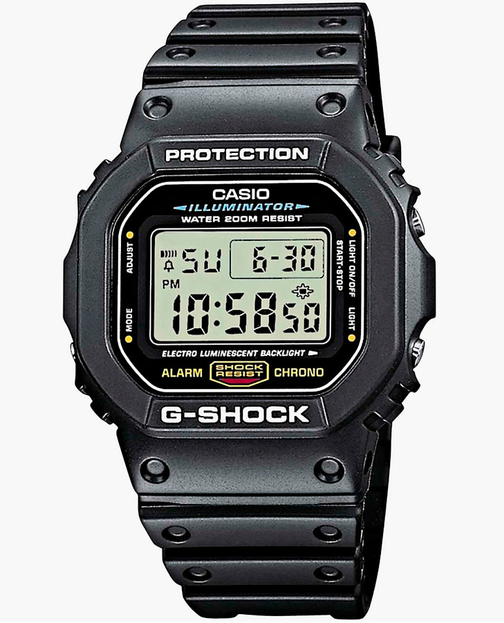 Часы Casio G-Shock DW-5035D-1B — мужские, черный