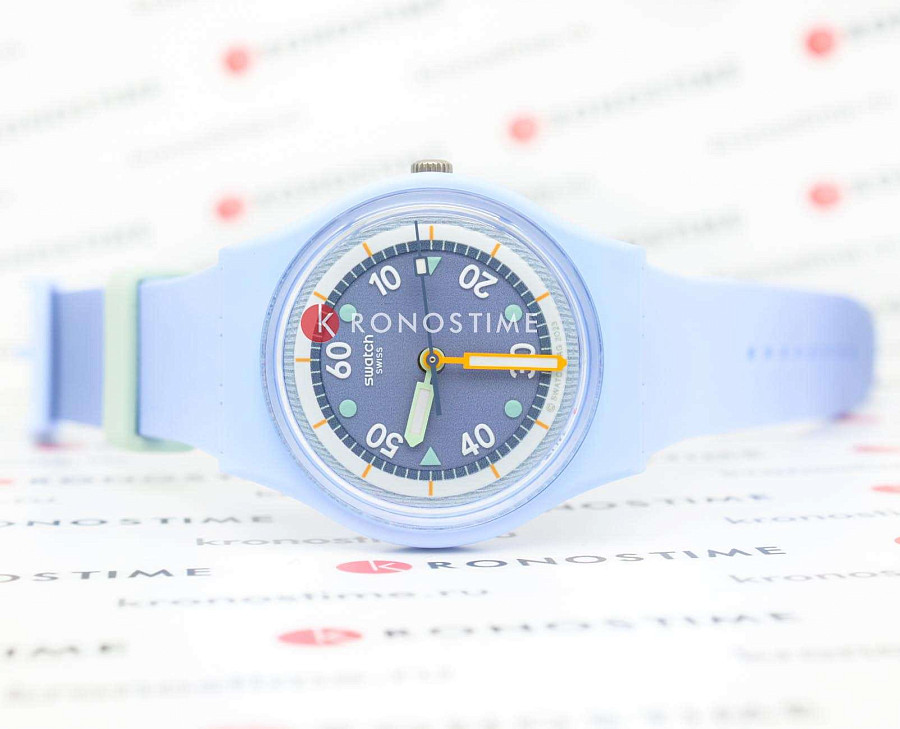 Часы Swatch Gent Bioceramic Standard SO31L100 — кварцевые, биокерамика