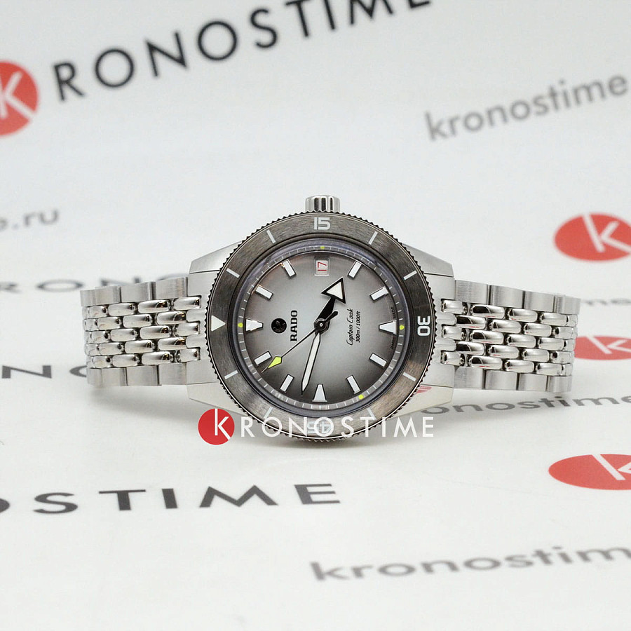 Часы Rado Captain Cook X Tennis Limited Edition R32222108 — механические, сталь металл