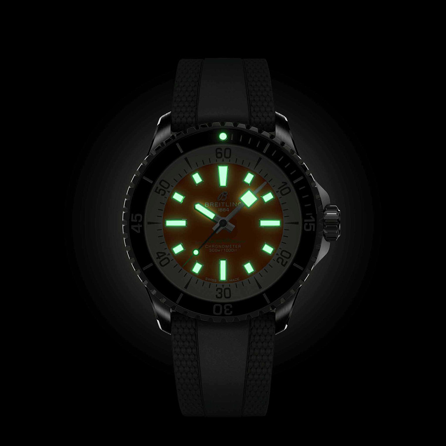 Часы Breitling Superocean Automatic 42 Kelly Slater A173751A1O1S1 — сталь металл, Швейцария