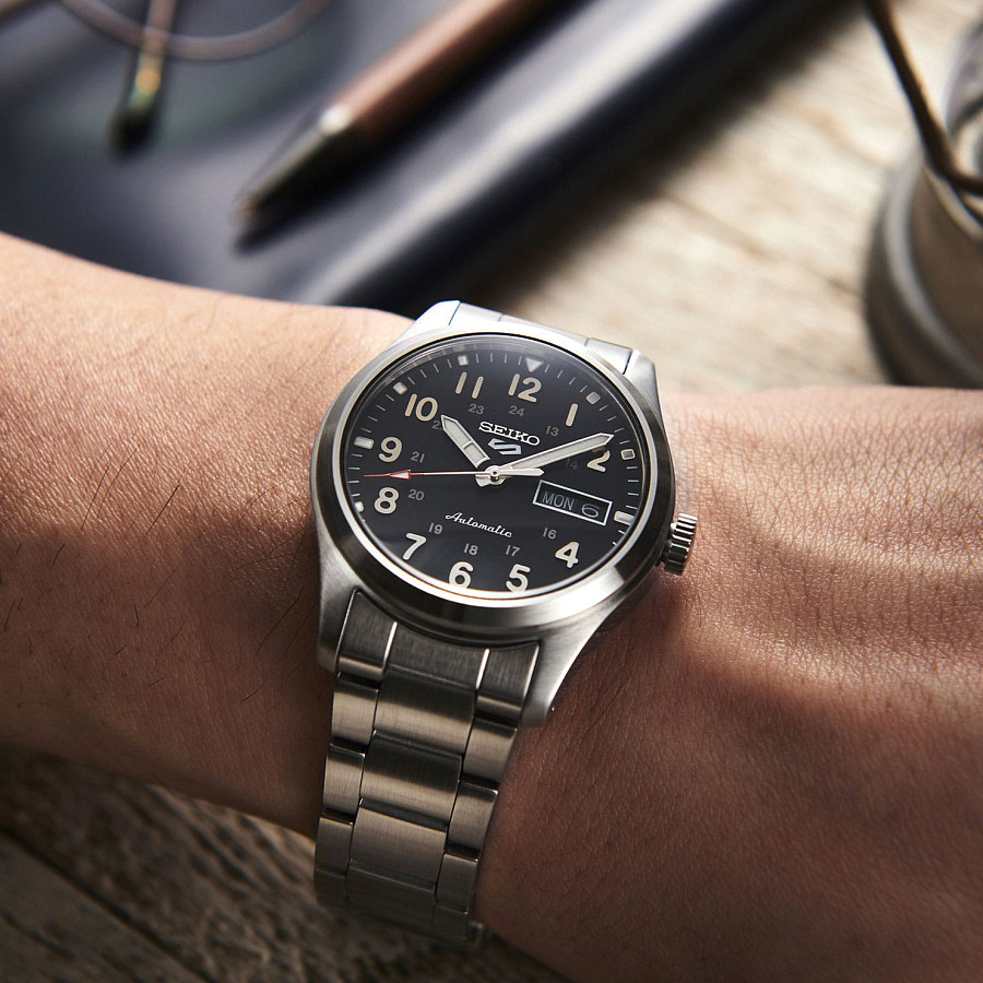 Часы Seiko 5 Sports Field Series SRPG27K1 — механические, сталь металл