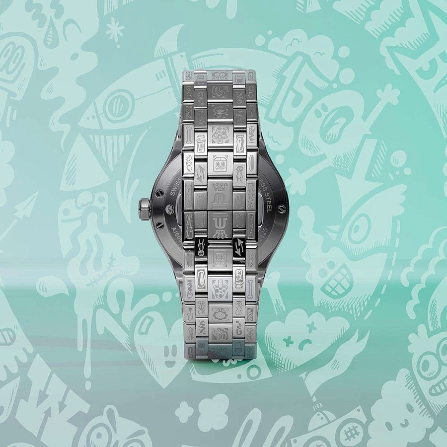 Часы Maurice Lacroix Aikon Automatic AI6008-SS009-090-1 — металл сталь, Швейцария