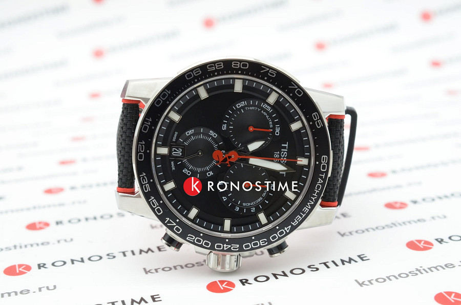 Часы Tissot SuperSport Chrono Vuelta Special Edition T125.617.17.051.01 — сталь металл, кожаный