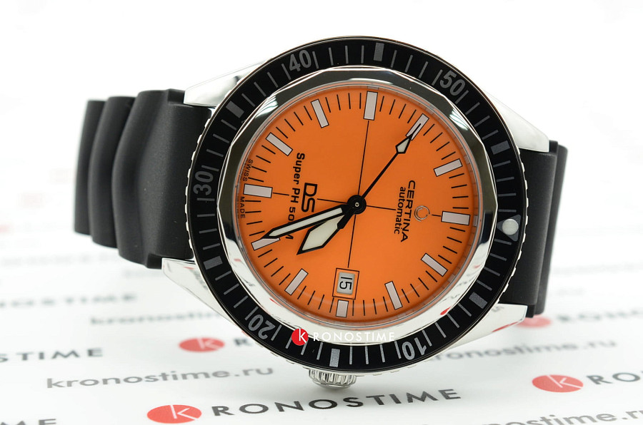 Часы Certina DS Super PH500M C037.407.17.280.10 — сталь металл, каучук