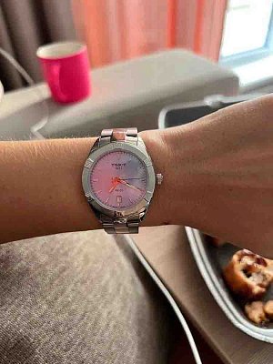 Фото покупателя: Швейцарские наручные часы Tissot PR 100 Lady Sport Chic T101.910.11.351.00