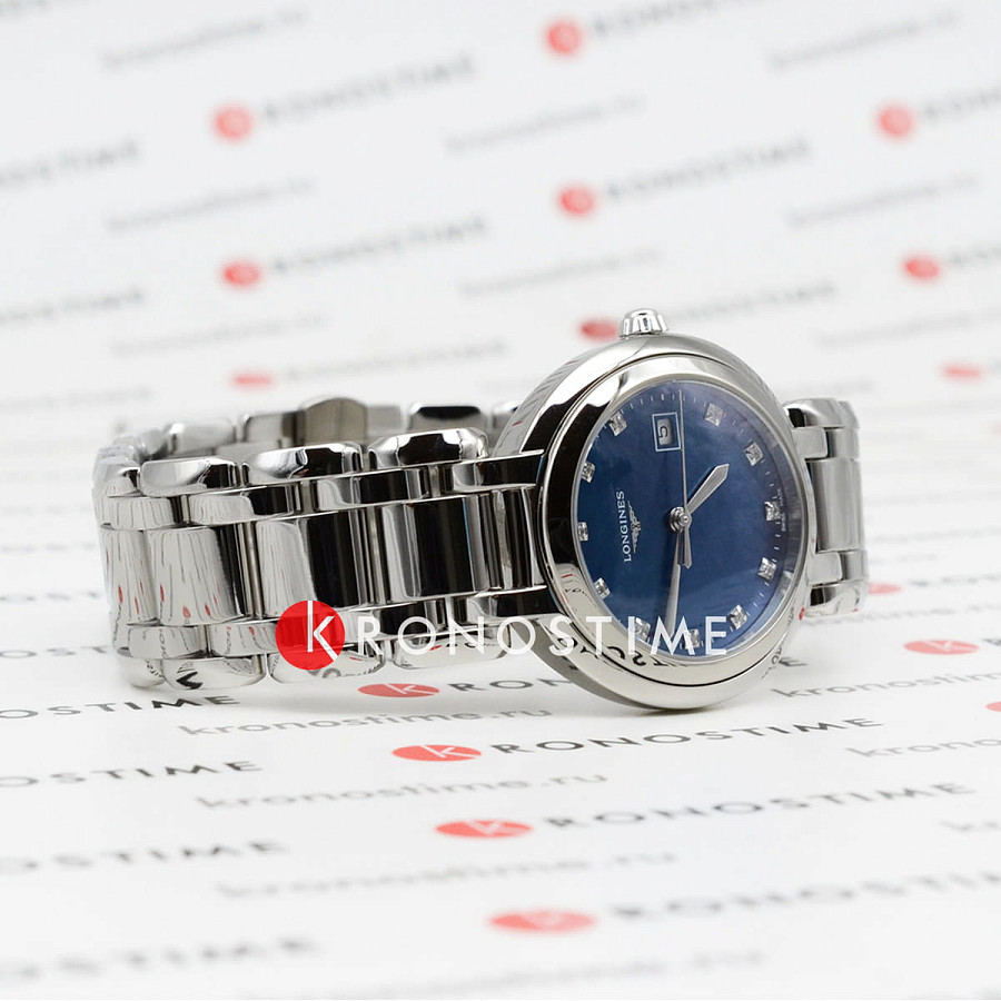 Часы Longines PrimaLuna L8.122.4.98.6 — нержавеющая сталь, женские