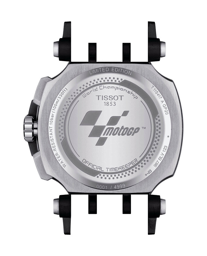 Часы Tissot T-Race MotoGP 2020 Chronograph T115.417.27.051.01 — Швейцария, кварцевые