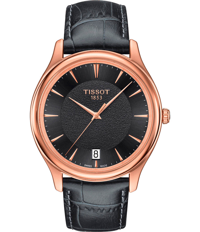 Часы Tissot Fascination 18K Gold T924.410.76.061.00 — мужские, черный