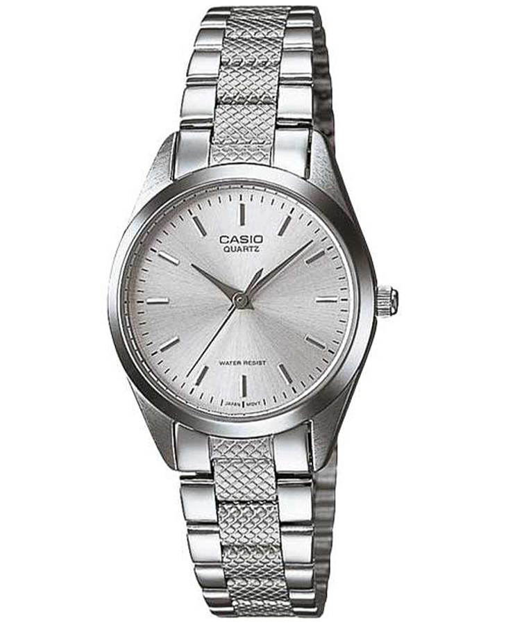 Часы Casio Collection LTP-1274D-7A — женские, серебристый