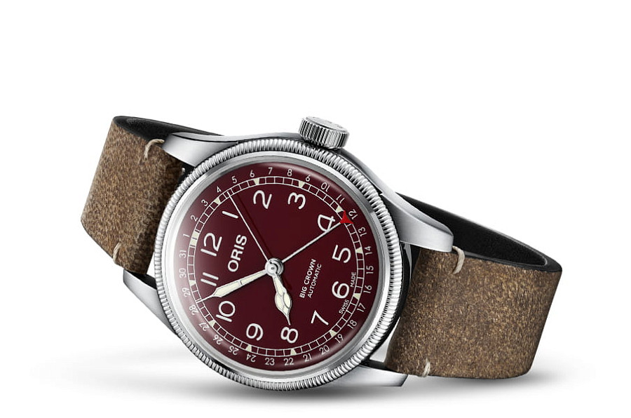 Часы Oris Big Crown Pointer Date 01 754 7741 4068-07 5 20 50 — механические, сталь