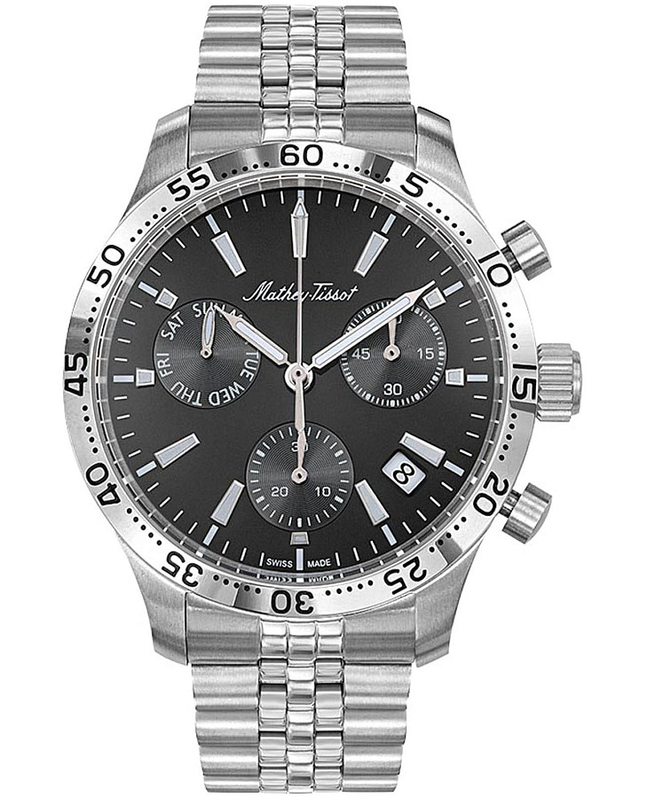 Часы Mathey-Tissot Type 22 H1822CHAN — мужские, черный
