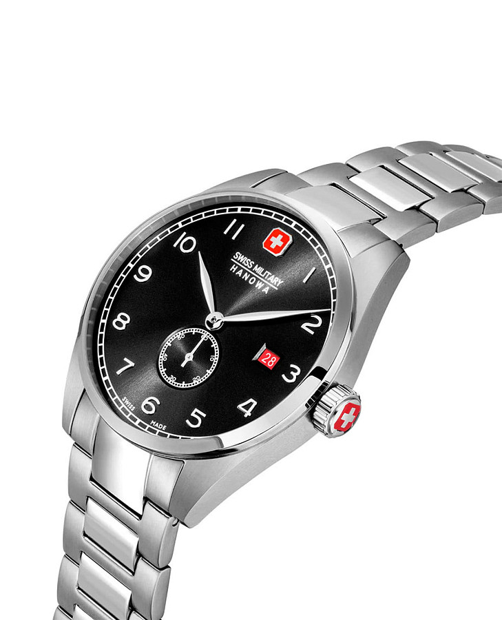 Часы Swiss Military Hanowa Lynx SMWGH0000704 — кварцевые, сталь металл