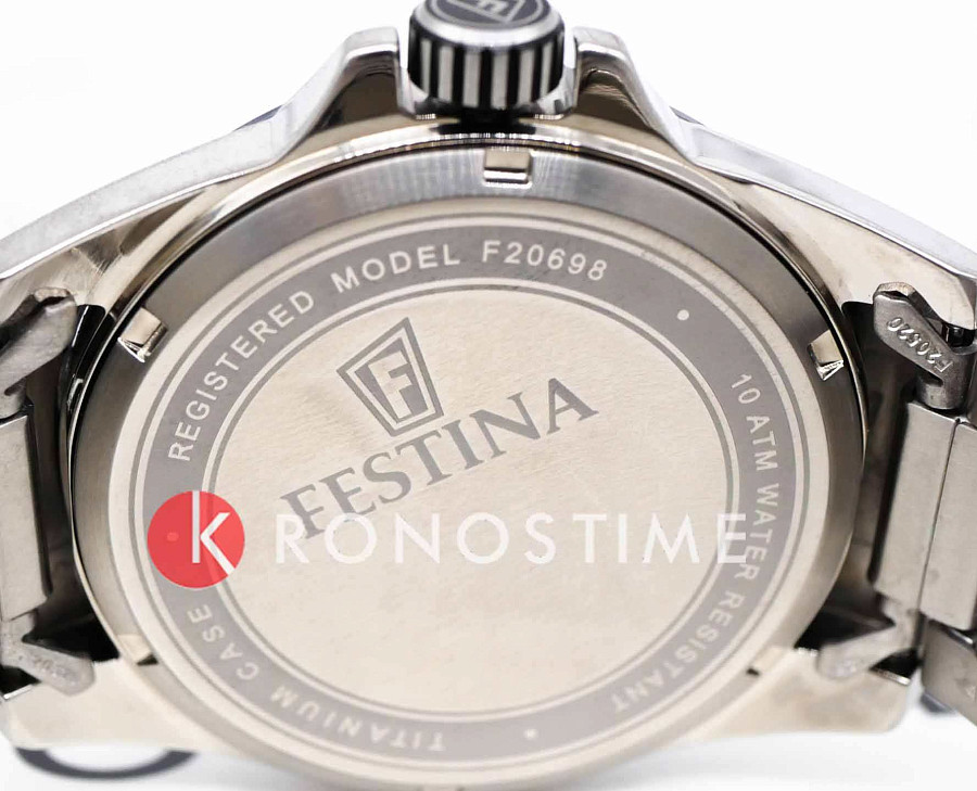 Часы Festina Titanium F20698/2 — Испания, кварцевые