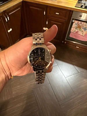 Фото покупателя: Швейцарские наручные часы Tissot PRC 200 Chronograph T114.417.11.057.00 с хронографом