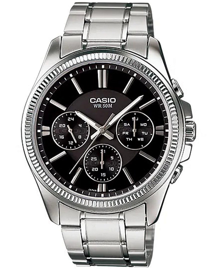 Часы Casio Collection MTP-1375D-1A (MTP-1375D-1A) — мужские, черный