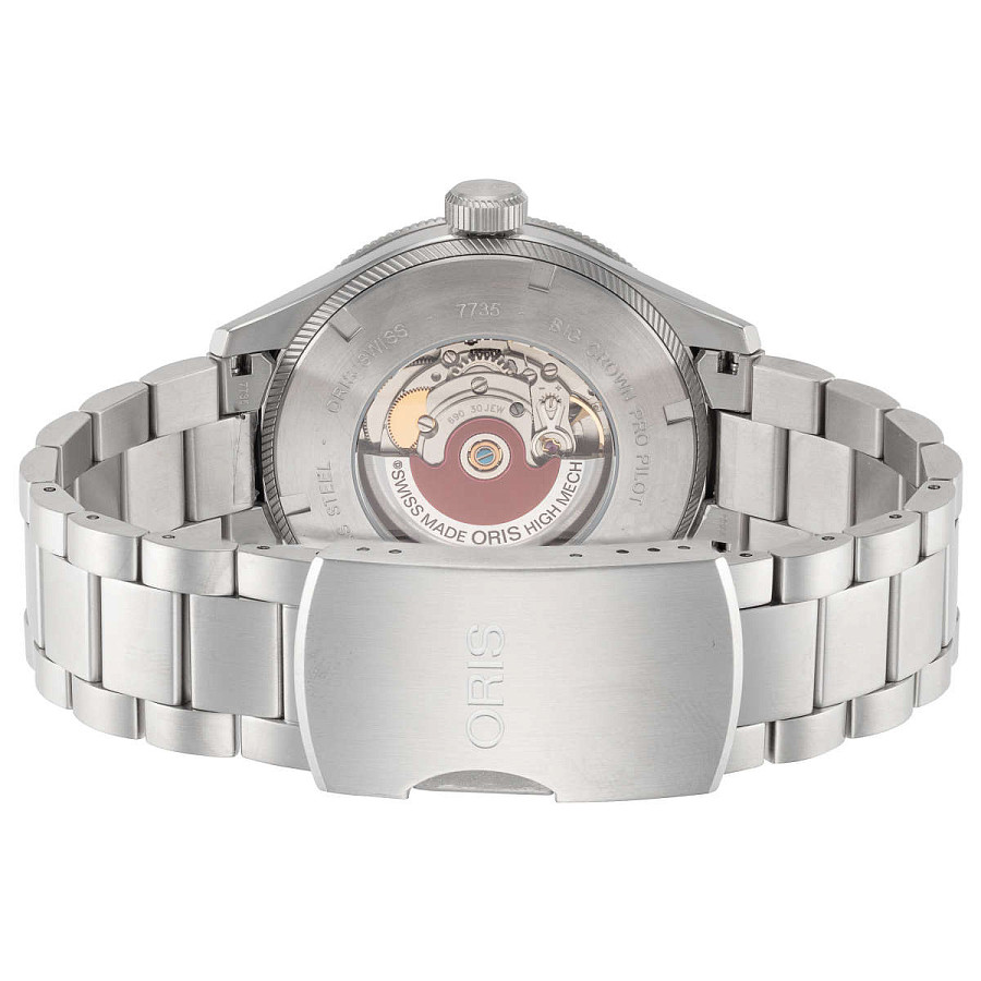 Часы Oris ProPilot 01 690 7735 4164-07 8 22 19-1 — механические, сталь металл
