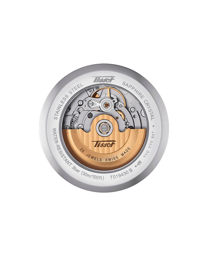 Часы Tissot Heritage Visodate Automatic T019.430.11.041.00 — металл сталь, Швейцария